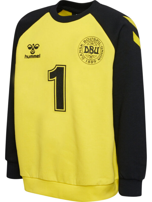 DBU gameday sweatshirt langærmet - BLAZING YELLOW - 110 110 Gul