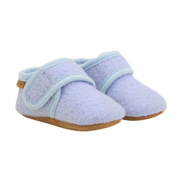 Baby wool slippers - Forever Blue - 23-24 23-24 Blå