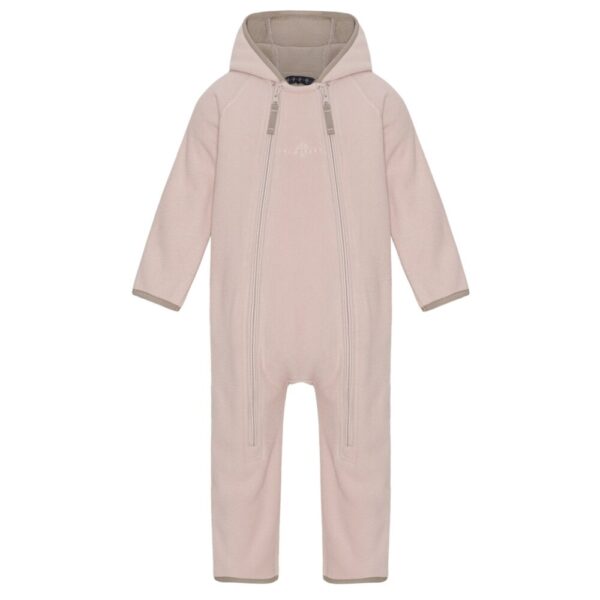 Fleece babydragt - Mahogany rose/mocca - 3 MDR. 3 MDR. Lyserød