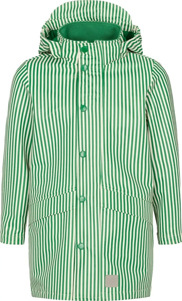 MarMar Regnjakke - October Jacket - Green Stripes