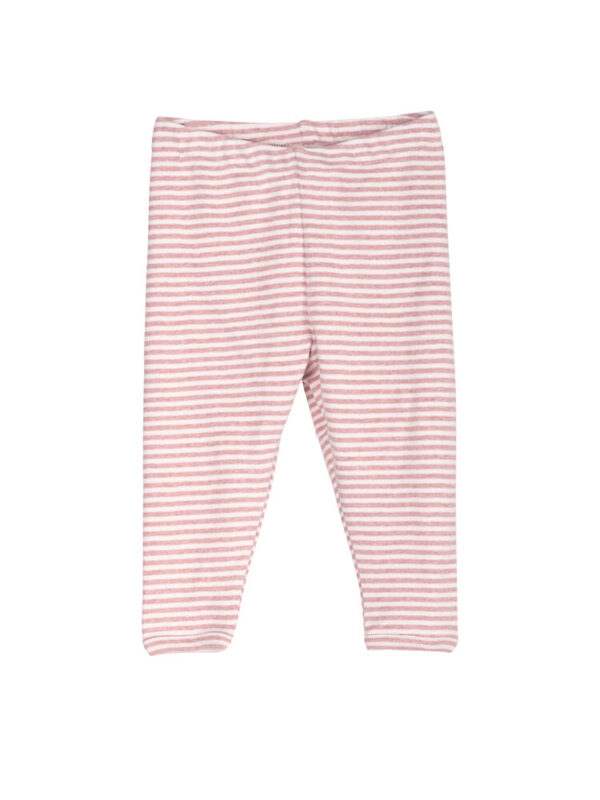 Baby Stribet Leggings - CLAYSTRIPE - 56 56 Striber