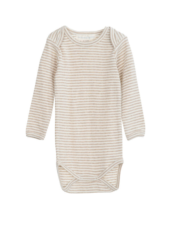 Baby Stribet Body - OATSTRIPE - 56 56 Striber