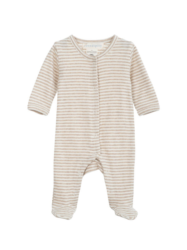 Nyfødt Dragt - OATSTRIPE - 56 56 Beige